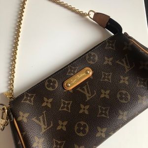 Authentic Louis Vuitton Eva Crossbody -LV Monogram